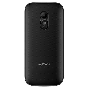 myPhone Halo A Mobiltelefon 1.77-Display, 800 mAh, Dual Sim, 2G Schwarz Smartphone