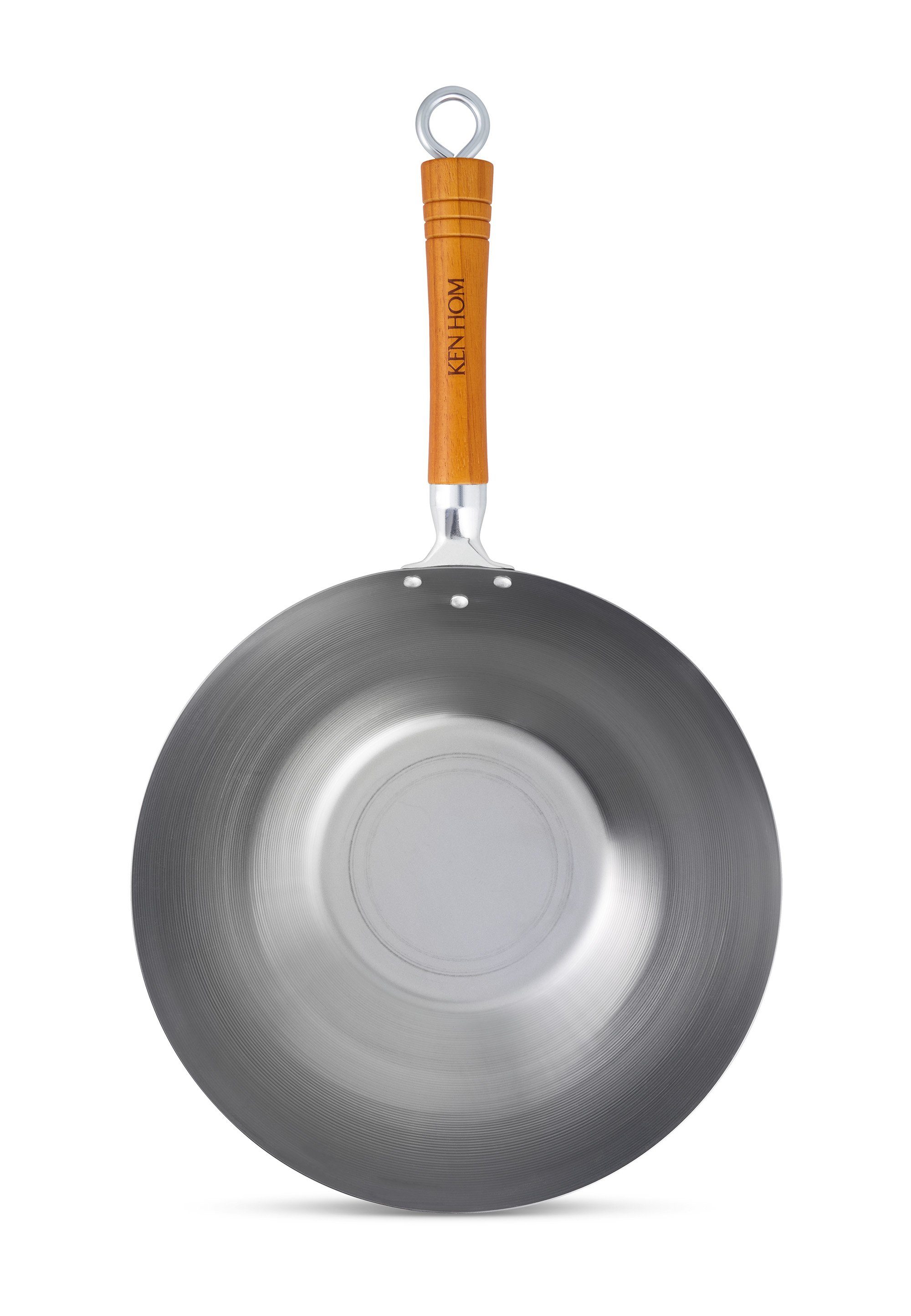 KEN HOM Wok Classic, Carbonstahl, Karbonstahl aus