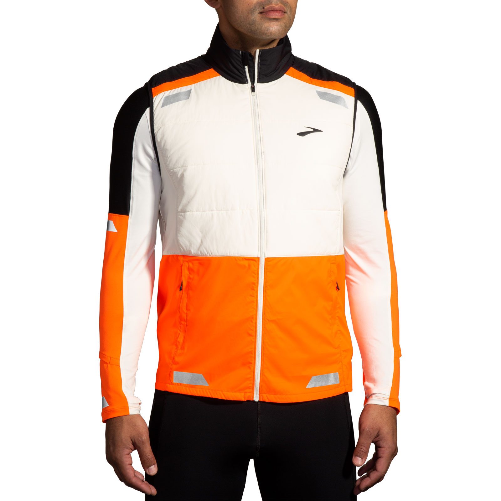Brooks Laufjacke Run Visible Insulated Vest 2.0 Men 211518-167 Hohe Sichtba günstig online kaufen