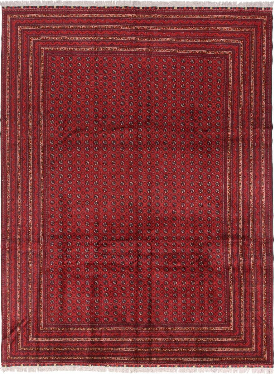 Orientteppich Afghan Mauri 301x399 Handgeknüpfter Orientteppich, Nain Trading, rechteckig, Höhe: 6 mm