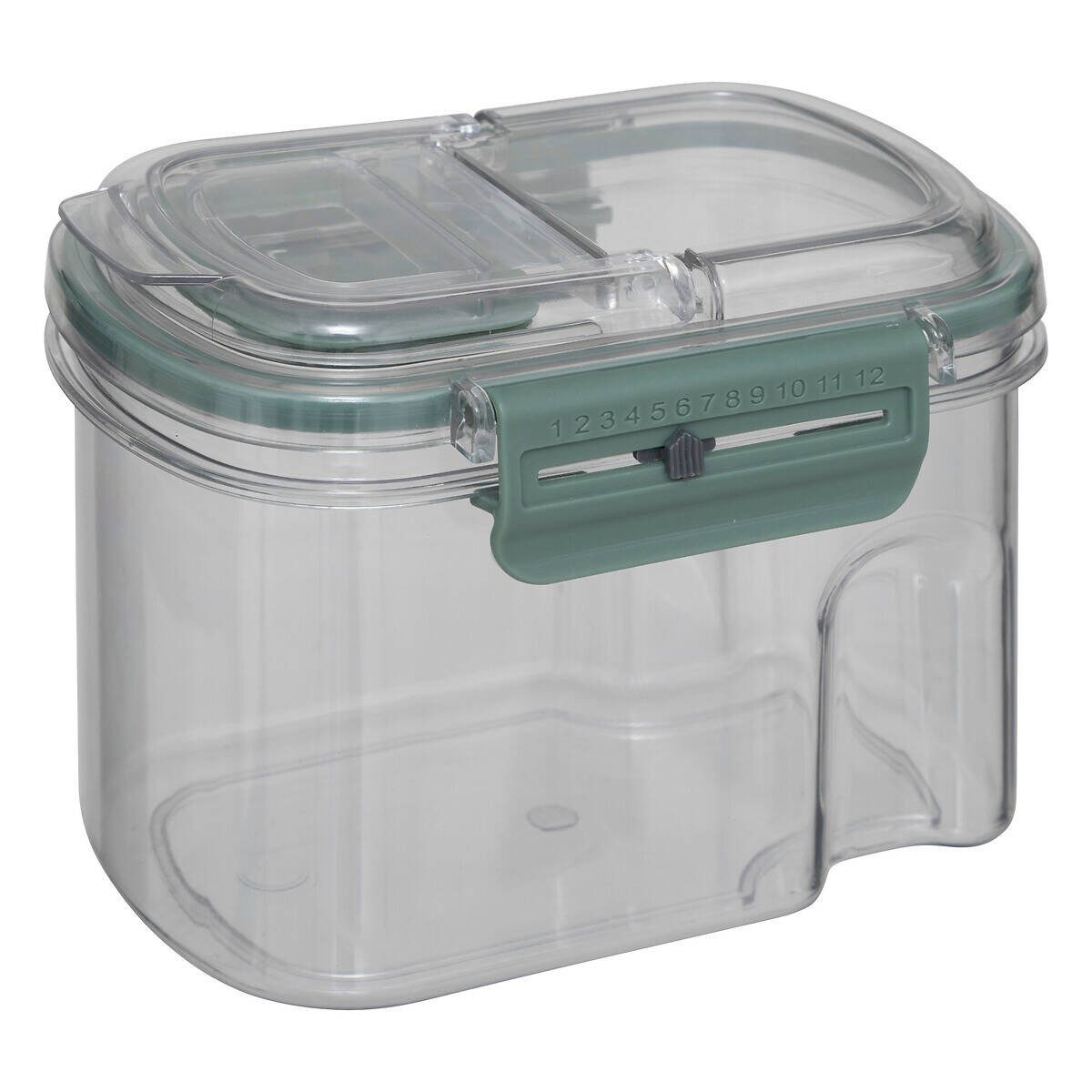 5five Simply Smart Vorratsdose Luftdichter Lebensmittelbehälter PP NEO mit Datumsanzeige, 600 ml, Kunststoff, (einzeln, einzeln)