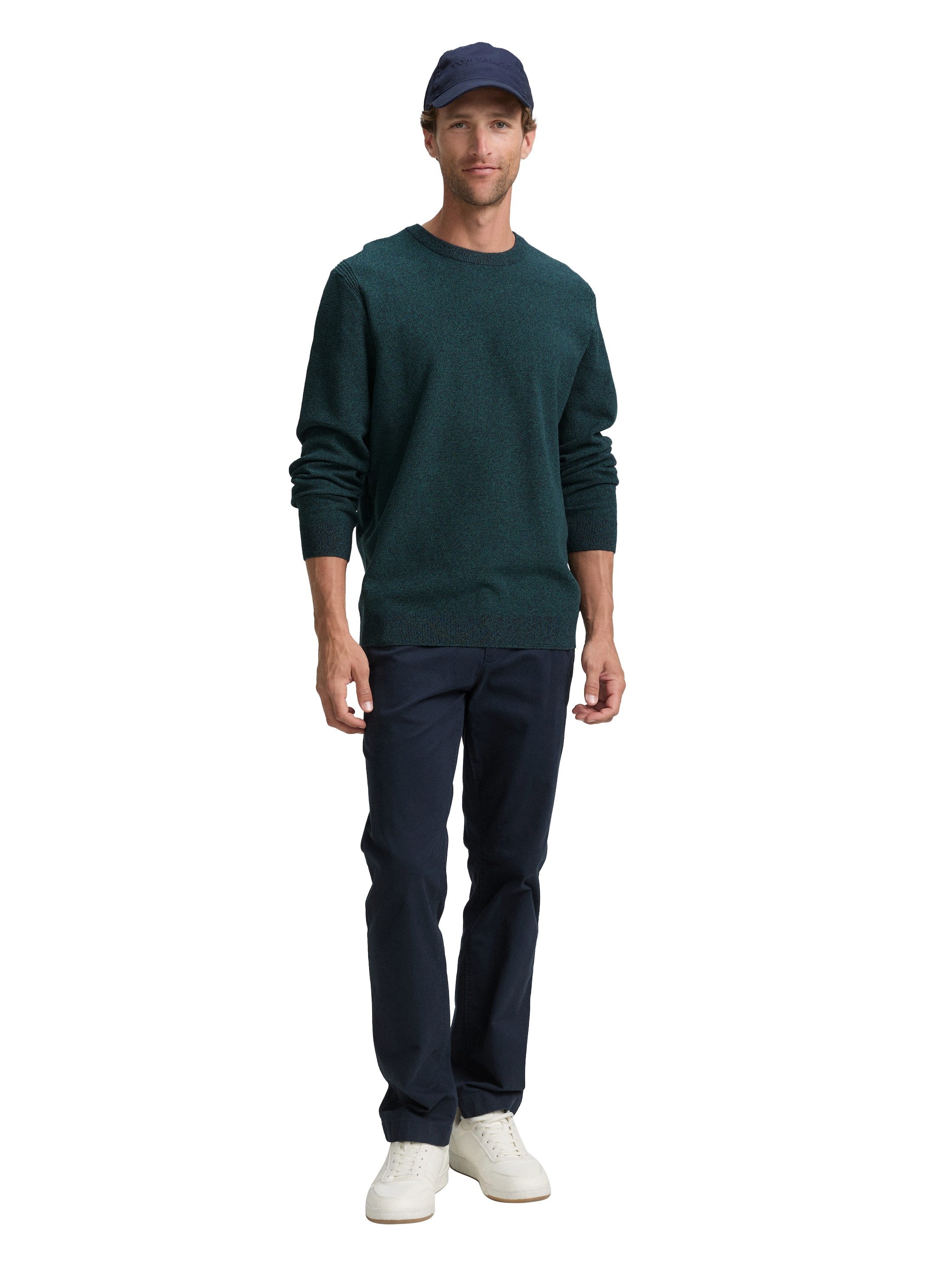 TOM TAILOR Strickpullover mit Bündchen