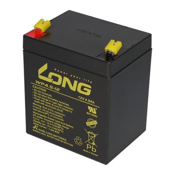 Kung Long Kung Long WP4.5-12 12V 4,5Ah AGM Bleiakku Batterie wartungsfrei Bleiakkus