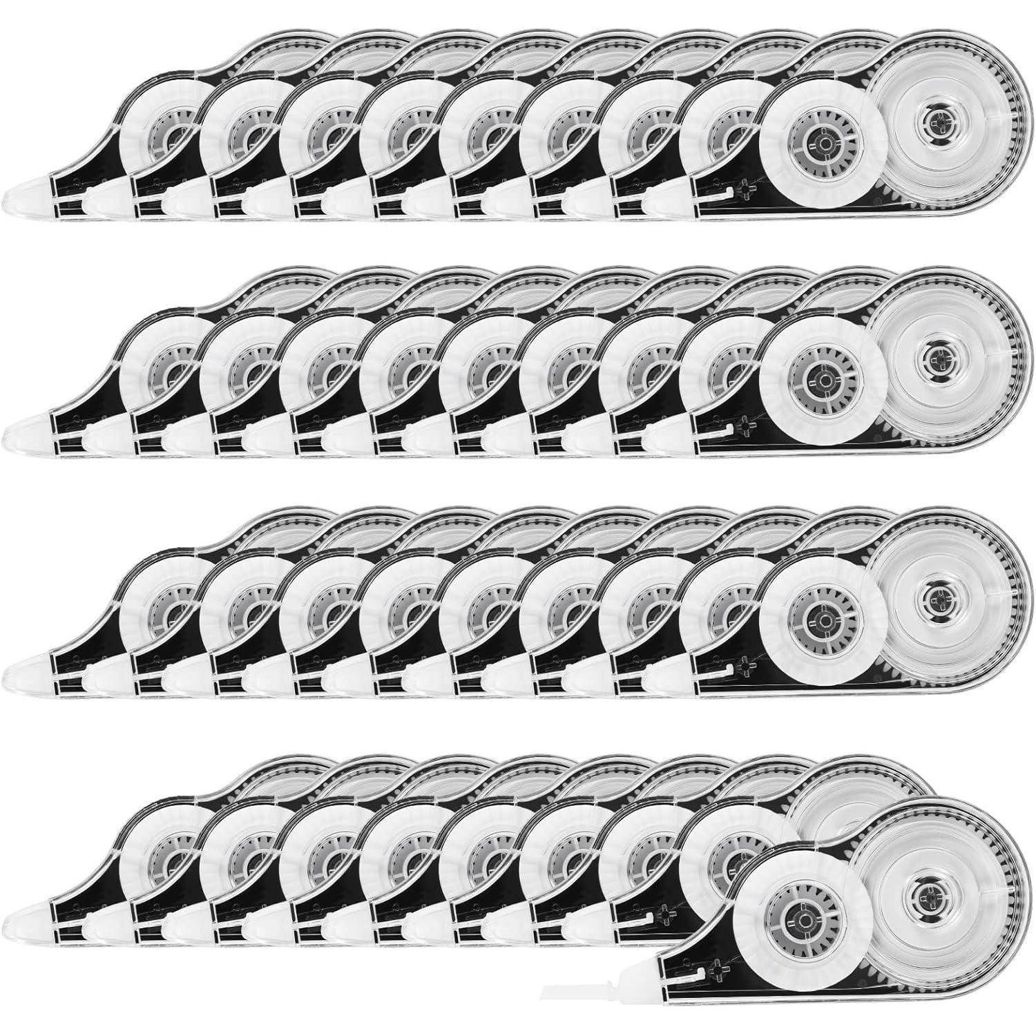 LuxusKollektion Küchenorganizer-Set Korrekturroller Korrekturmaus Schutzkappe Schule Schwarz 36