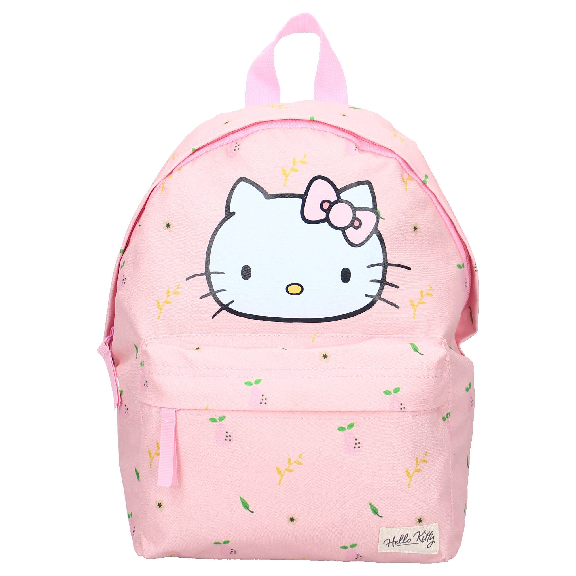 Hello Kitty Kinderrucksack Rucksack – Mit geräumigem Hauptfach und verstellbaren Schultergurten