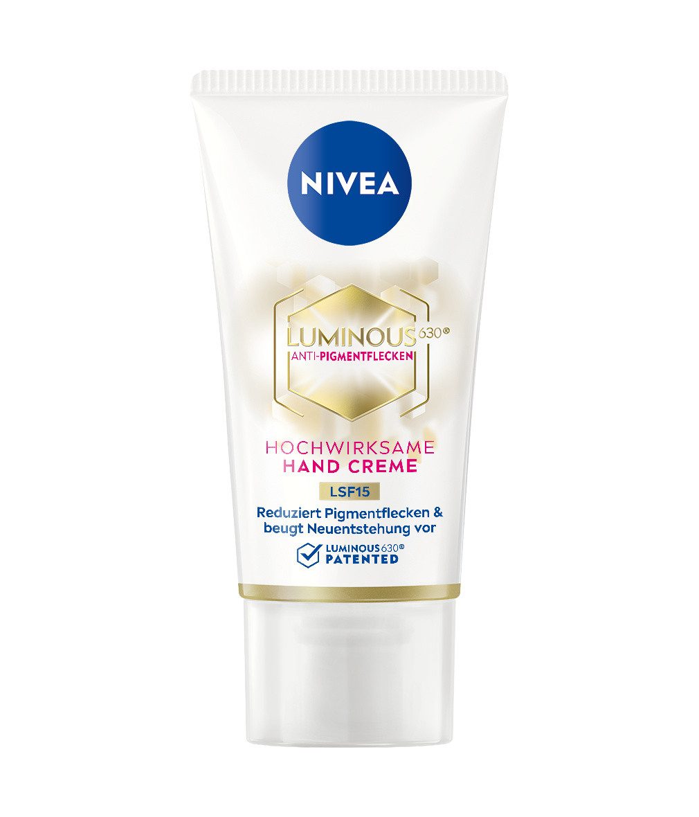 Nivea Handcreme LUMINOUS 630® Anti-Pigmentflecken Hand Creme LSF15 Set, Anti-Pigmentflecken