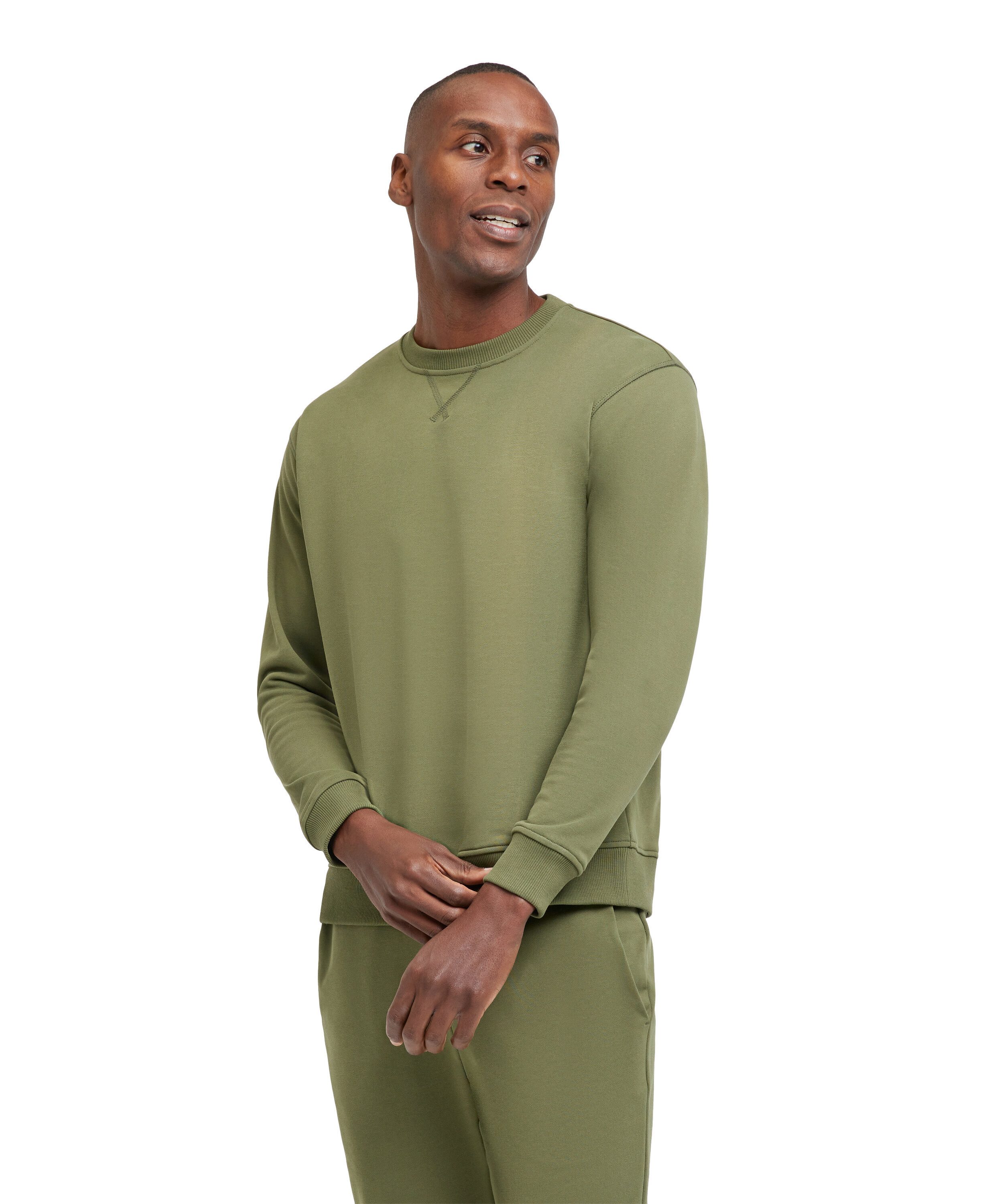 FALKE Sweatshirt Sweatshirt mit Bio-Baumwolle (1-tlg., 1) mit Bio-Baumwolle