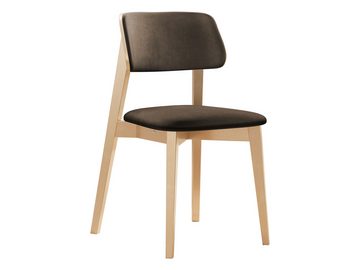 MIRJAN24 Stuhl KT63/C (1 Stück), aus Buchenholz, 46x43x80 cm