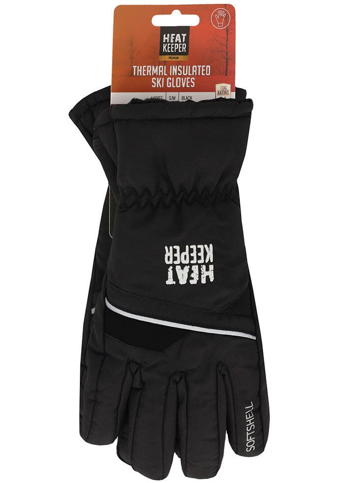 Heatkeeper Skihandschuhe LADIES SKI GLOVES PRO (TOG-Wert 6,3) mit kuscheligem, wärmendem Fleece-Innenfutter, perfekt für den Winter
