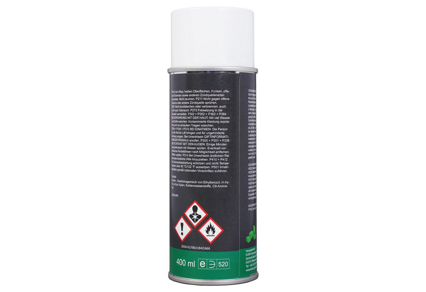 Thumbnail - KOKA Sprühlack Ofenlack 400ml 650°C Ofen-Farbe Schwarz Matt, Thermolack Lack-Spray Hitzebeständig für Öfen Kamin Grill S...