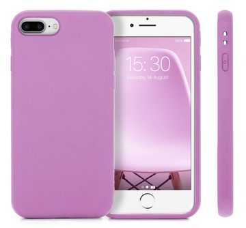 MyGadget Handyhülle Silikon Hülle für Apple iPhone 7 Plus / 8 Plus, robuste Schutzhülle TPU Case slim Silikonhülle Back Cover kratzfest