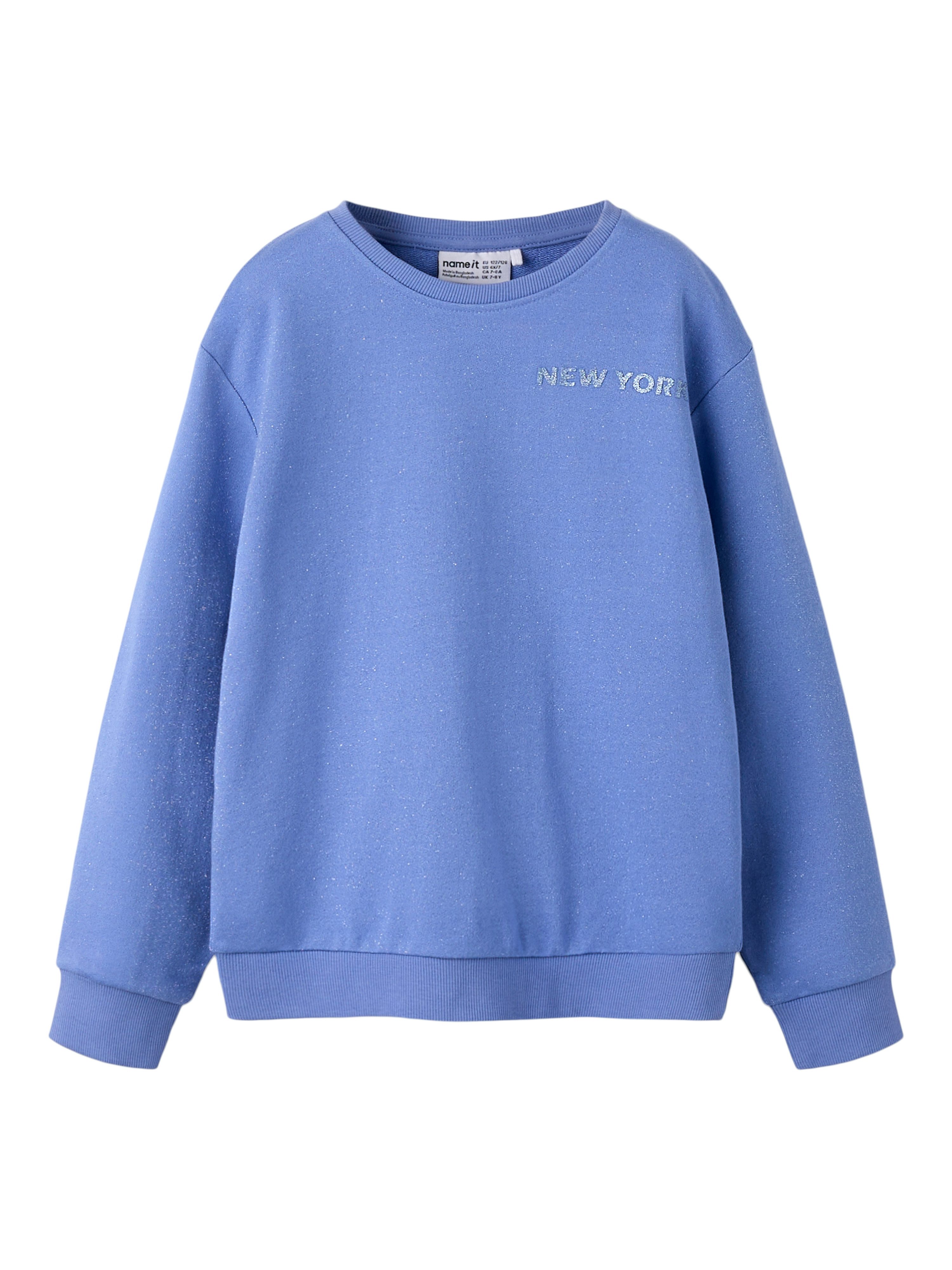 Sweatshirt NKFTILDE LS NREG SWEAT TOP UNB PB