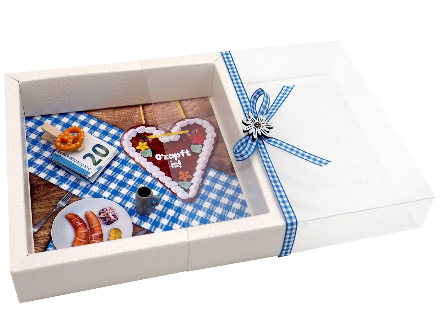 ZauberDeko Geschenkbox Geldgeschenk Verpackung Oktoberfest Geschenk Reise Bayern Geburtstag