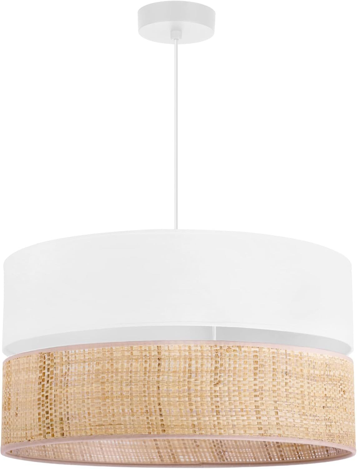 Light Home LH Pendelleuchte Hängelampe RATTAN günstig online kaufen