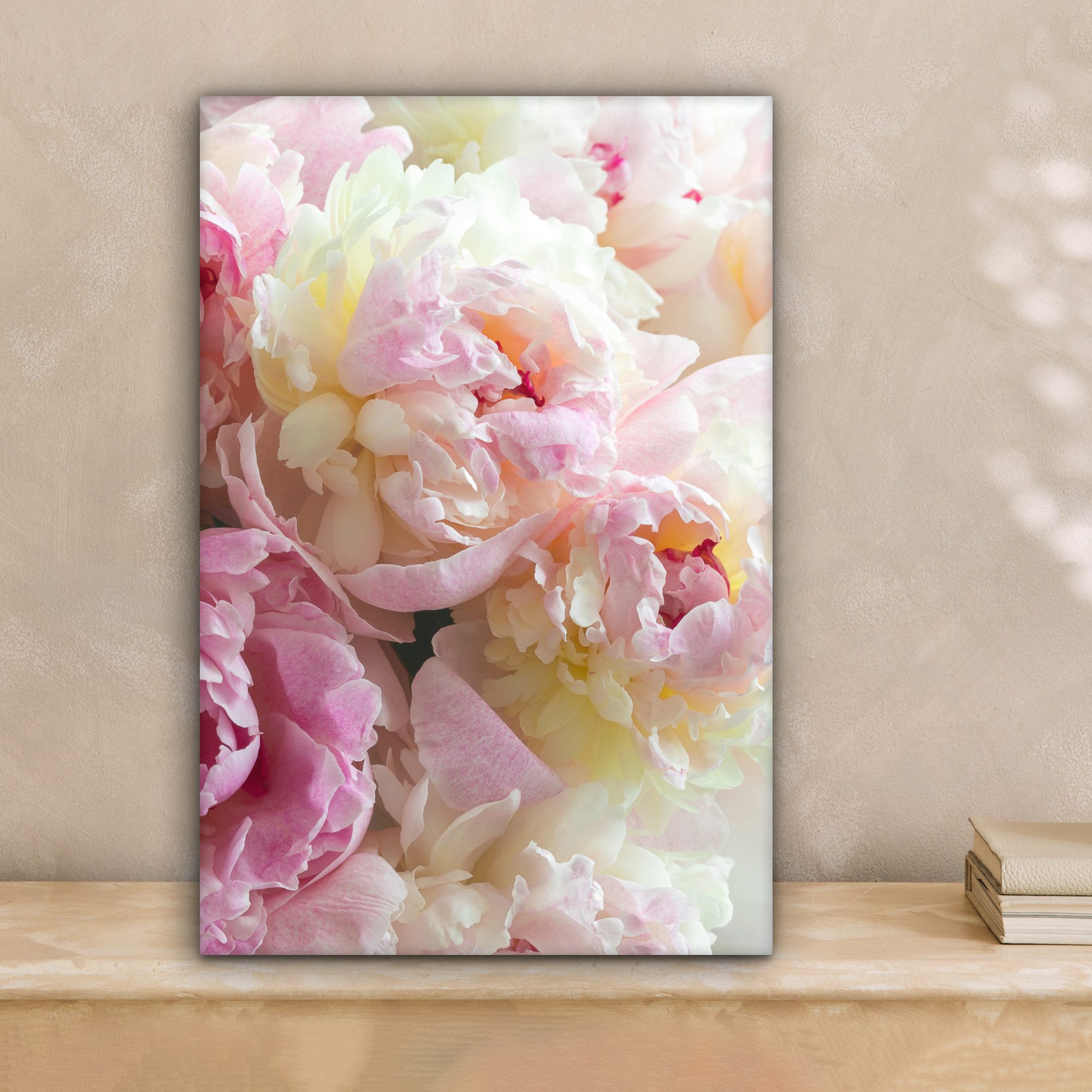 OneMillionCanvasses® Leinwandbild Vintage - Blumen - Rosen - Natur, Fotodru günstig online kaufen