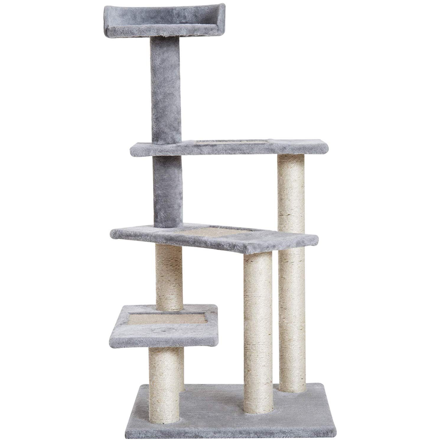 PawHut Kratzbaum Kletterbaum mit 5 Ebenen