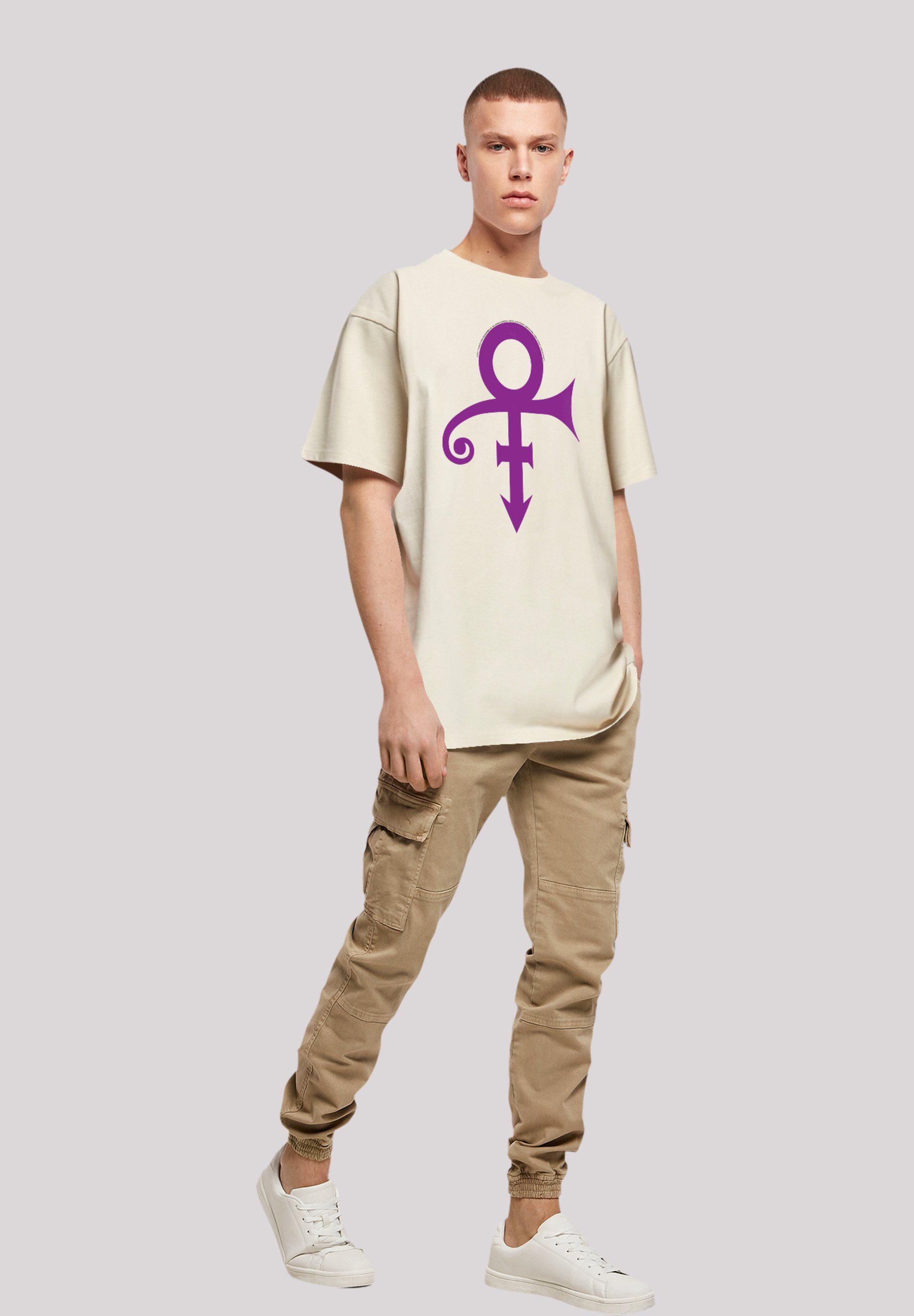 F4NT4STIC T-Shirt Prince Musik Logo Qualität, sand Band Rock-Musik, Premium Album