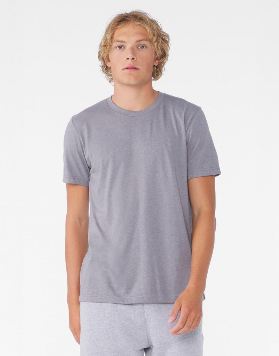 Bella + Canvas Rundhalsshirt Herren Heather CVC Short Sleeve Tee