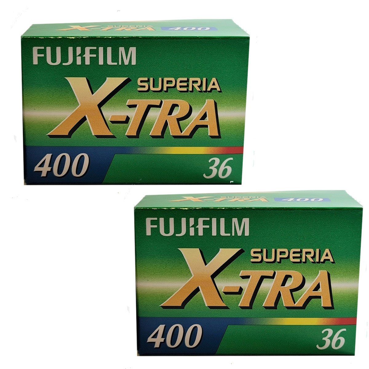 FUJIFILM Farbnegativfilm 2x Fuji Speed Film 400-36 Film (Farbe, 2er Pack), 72