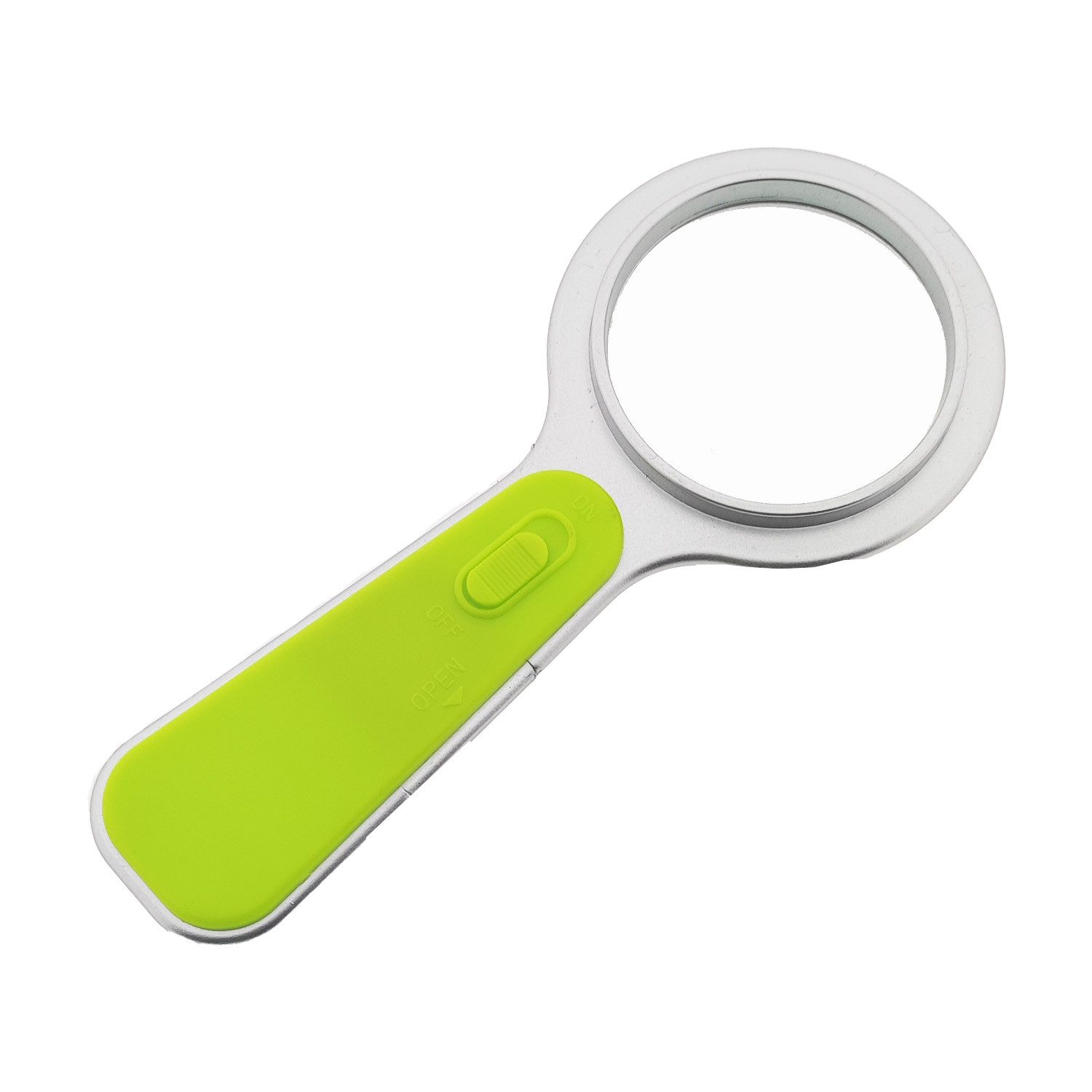 HundB Handlupe Digitale Lupe mit Licht und Batterien, 2x CR2016, 14,8 x 6,5cm, Stück, 1-tlg., Lupe, Leselupe Juwelierlupe Handlupe Vergrößerungsglas