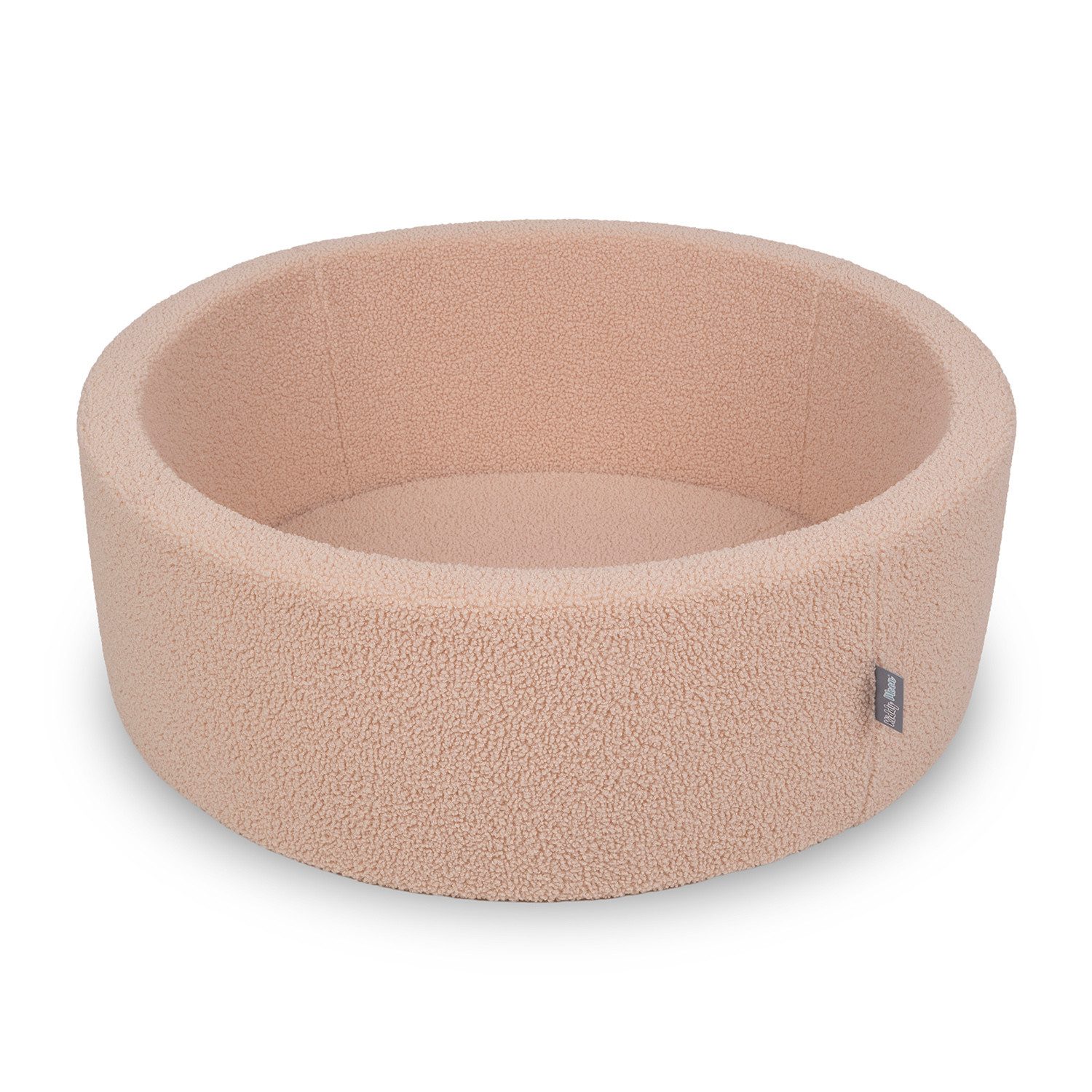 KiddyMoon Bällebad OK30TD, (Bällepool mit bunten Bällen, 0-tlg., Bällepool mit bunten Bällen), mit TEDDY Bezug, Made in Europe