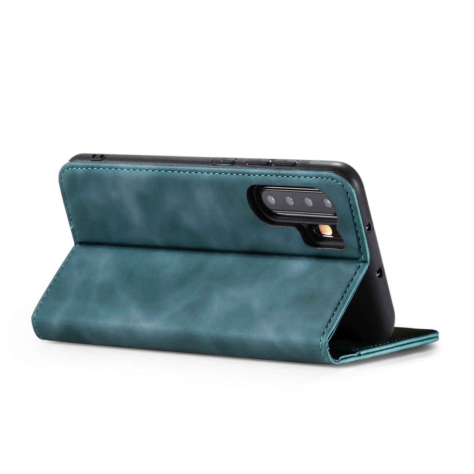 Tec-Expert Handyhülle Tasche Hülle für Huawei P30 Pro 6.47 Zoll, 6.47, Cover Klapphülle Case mit Kartenfach Fliphülle aufstellbar