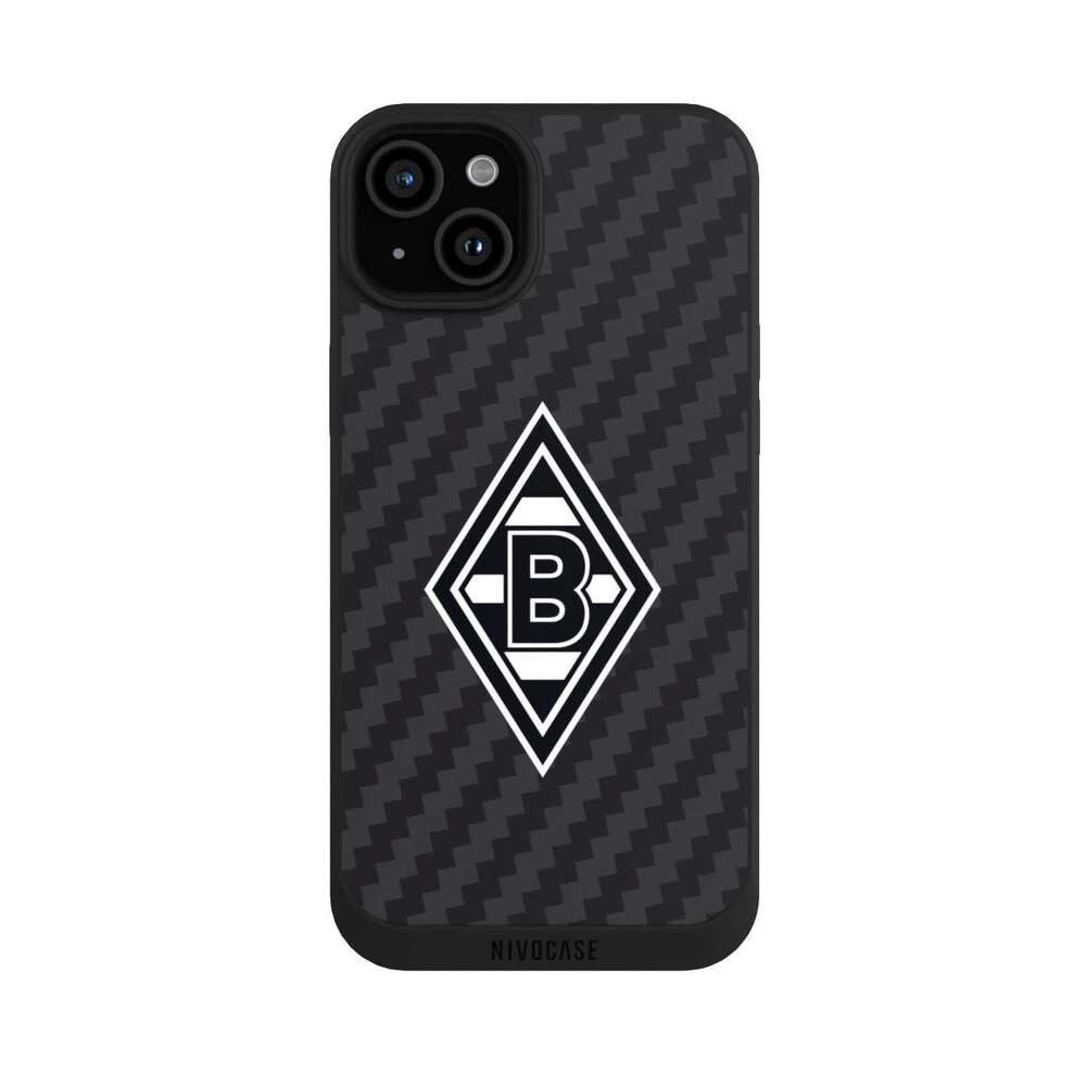 Handyhülle Gladbach Borussia Mönchengladbach Carbon Borussia Raute Carbon