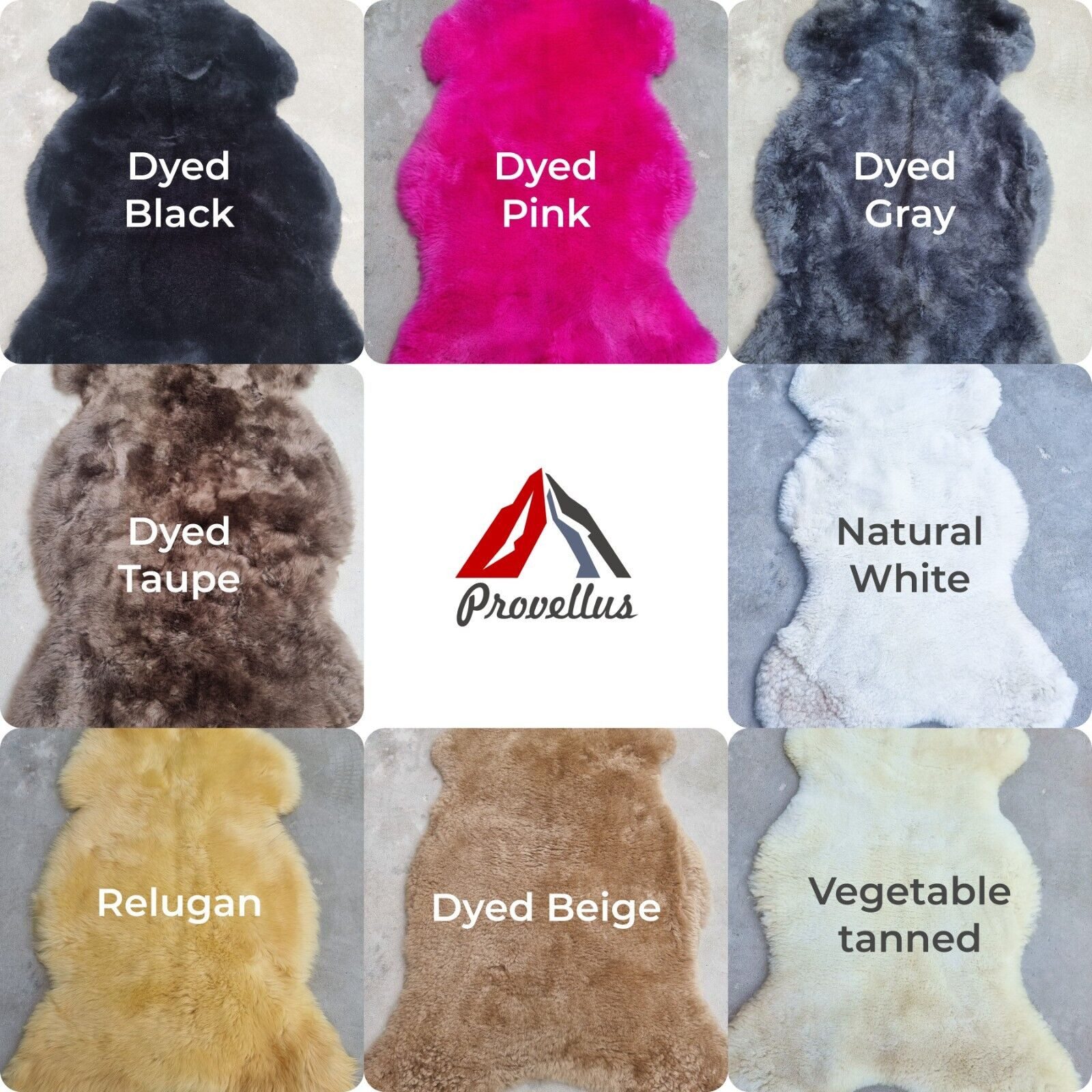 Provellus Fellteppich Merino Lammfell Teppich – Geschorenes Schaffell Natur günstig online kaufen