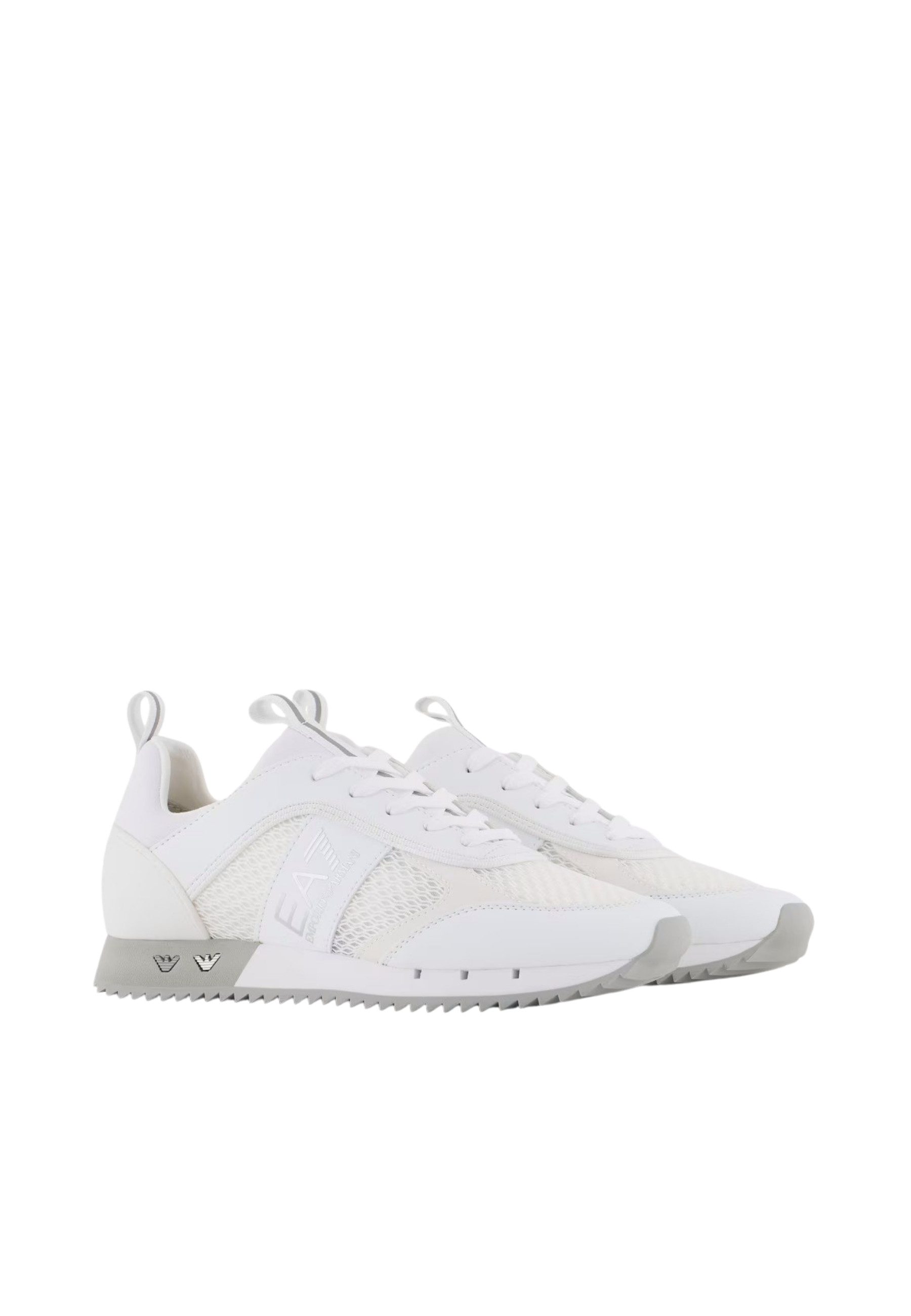 Emporio Armani Sneaker Black and White Carbon Low-Sneaker Sneaker (1-tlg)
