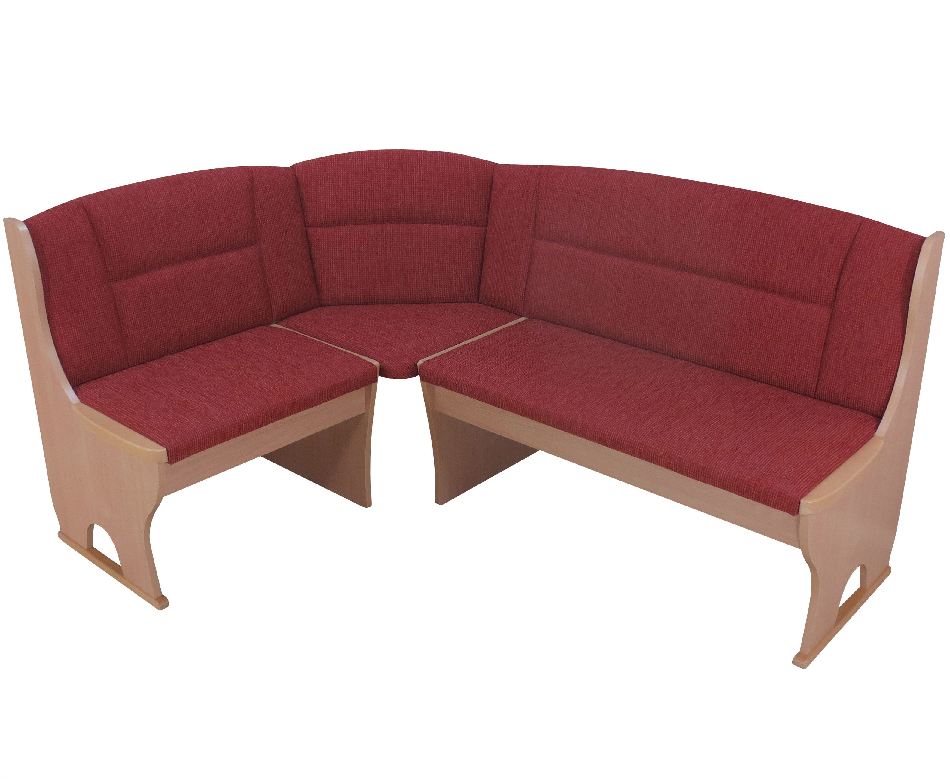 moebel-direkt-online Eckbank Madrid, Schenkelmaß 125x165 cm, günstig online kaufen