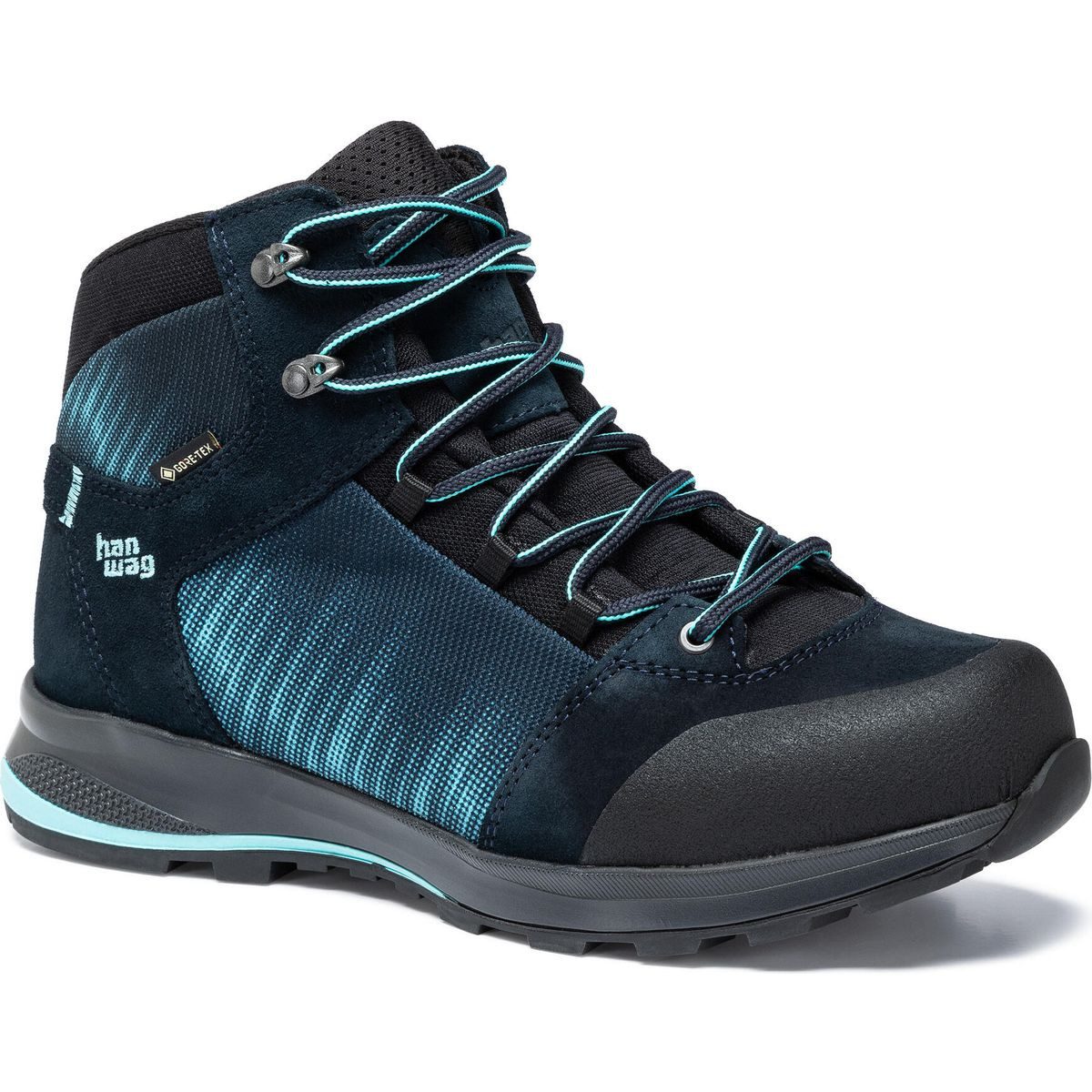 Hanwag Klarsby Bunion Lady GTX Hikingschuh Bequemer Wanderschuh für Damen mit Hallux Valgus, bietet