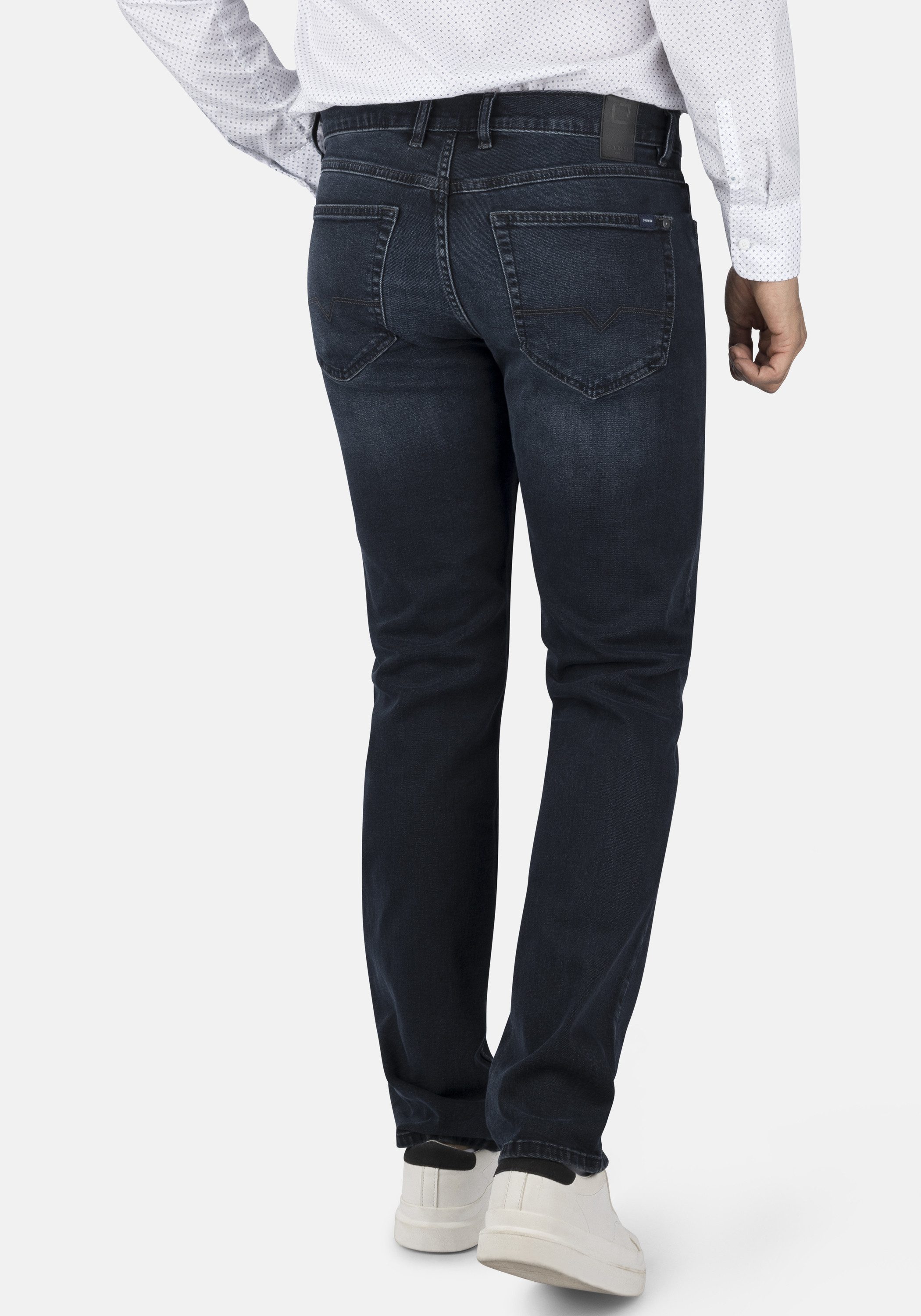 Stooker Men 5-Pocket-Hose Frisco Denim Straight Fit Jeans Straight Fit Casu günstig online kaufen
