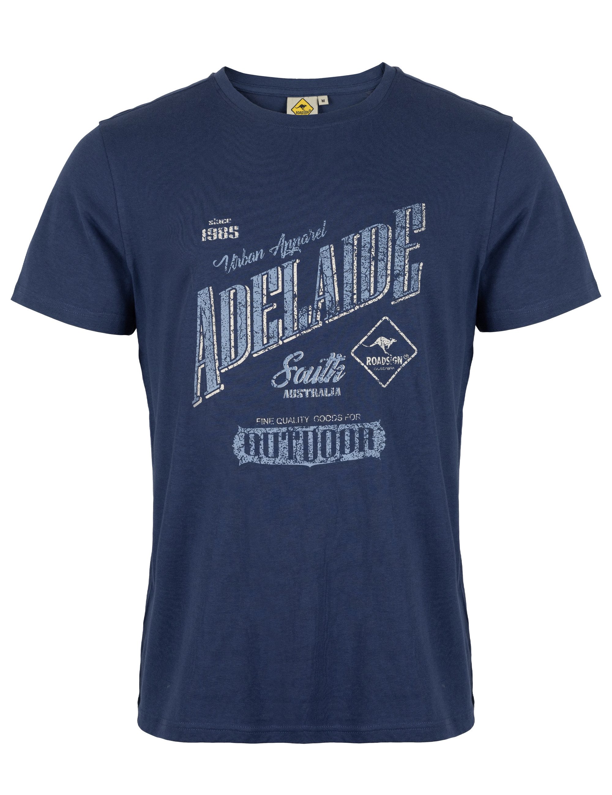 ROADSIGN australia T-Shirt Road (1, 1-tlg., 1) mit Vintage-Print für stilbewusste Entdecker