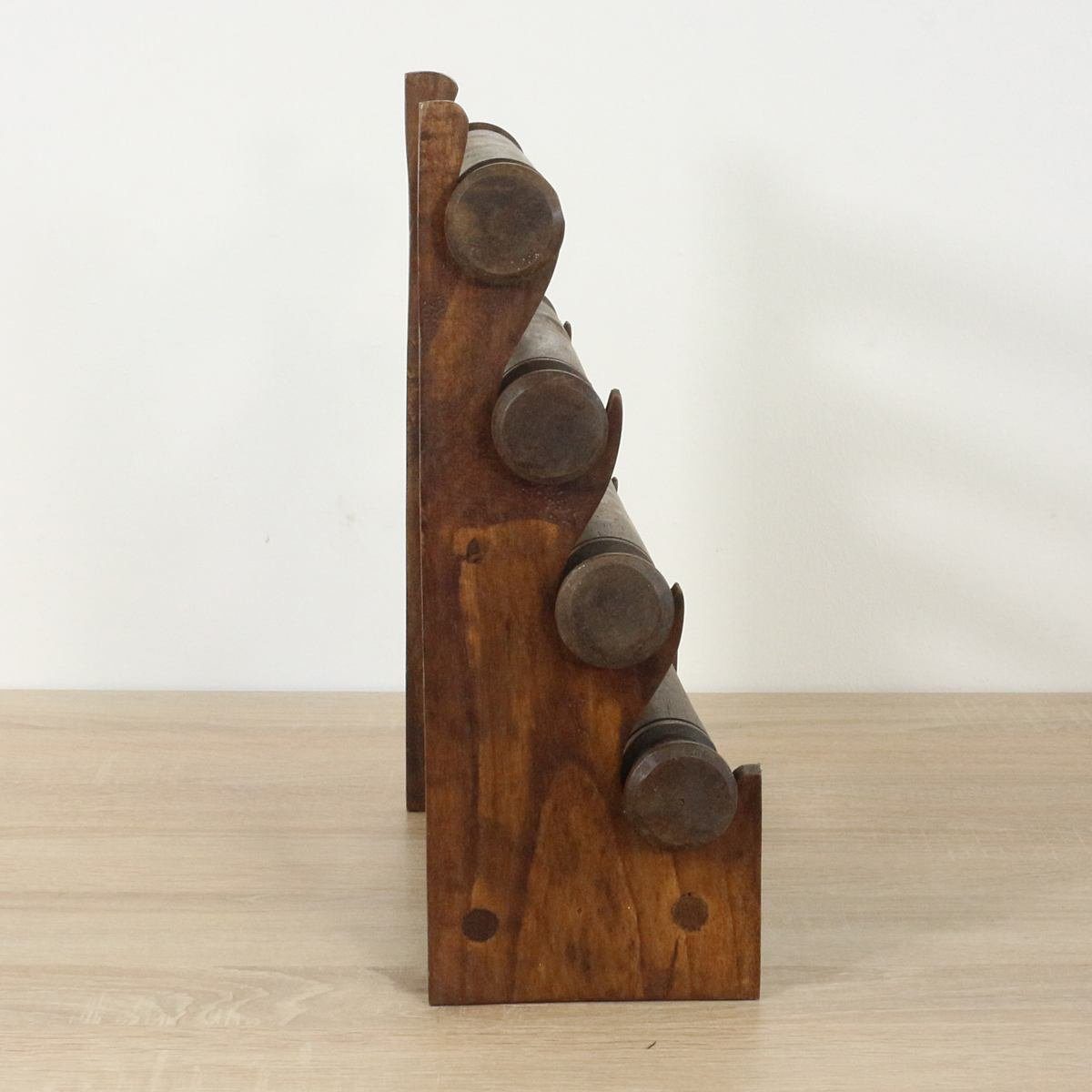Oriental Galerie Schmuckständer Schmuckhalter / Armreifhalter 4er Dunkelbraun (1 St) – Bild 4 von 4