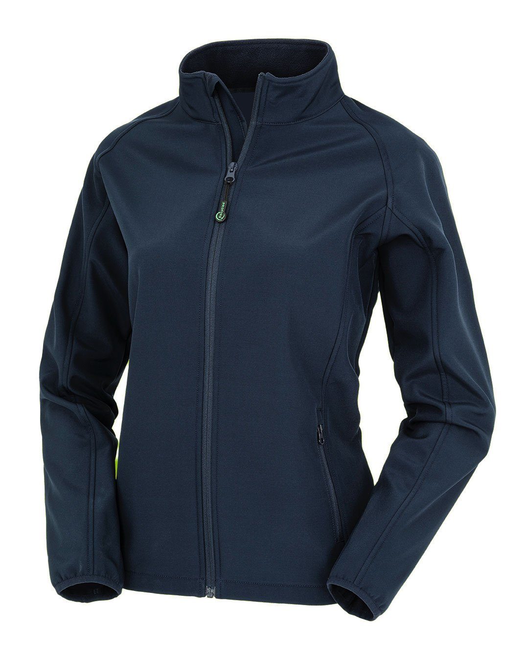 Recycled Jacke Softshelljacke Result Result 2-Layer RT901F Womens Softshell Navy