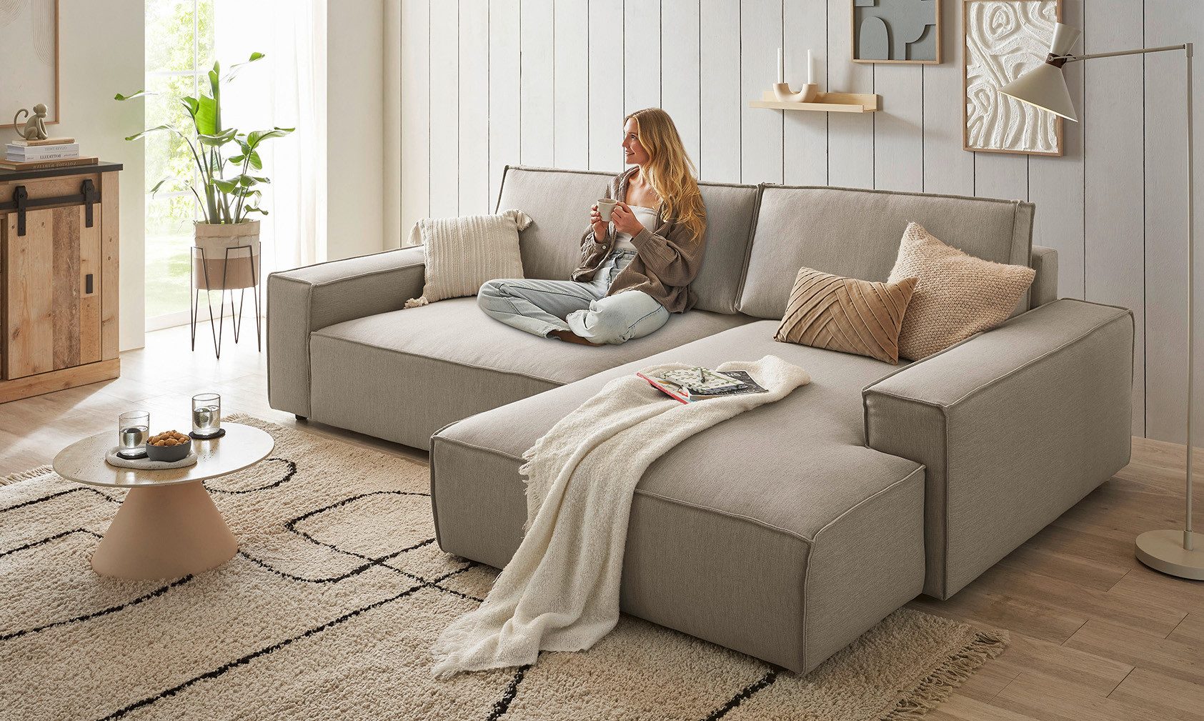 Home affaire Ecksofa NEU: SHERWOODL XXL günstig online kaufen