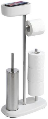 WENKO WC-Garnitur Rivazza, (1-tlg), integrierter Toilettenpapierhalter und Box