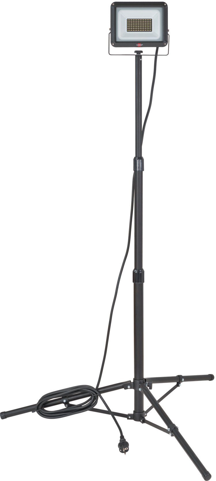 Brennenstuhl LED Baustrahler JARO 7060 T, LED fest integriert, superhelle LEDs, Stativ aus stabilem, pulverbeschichtetem Stahlrohr