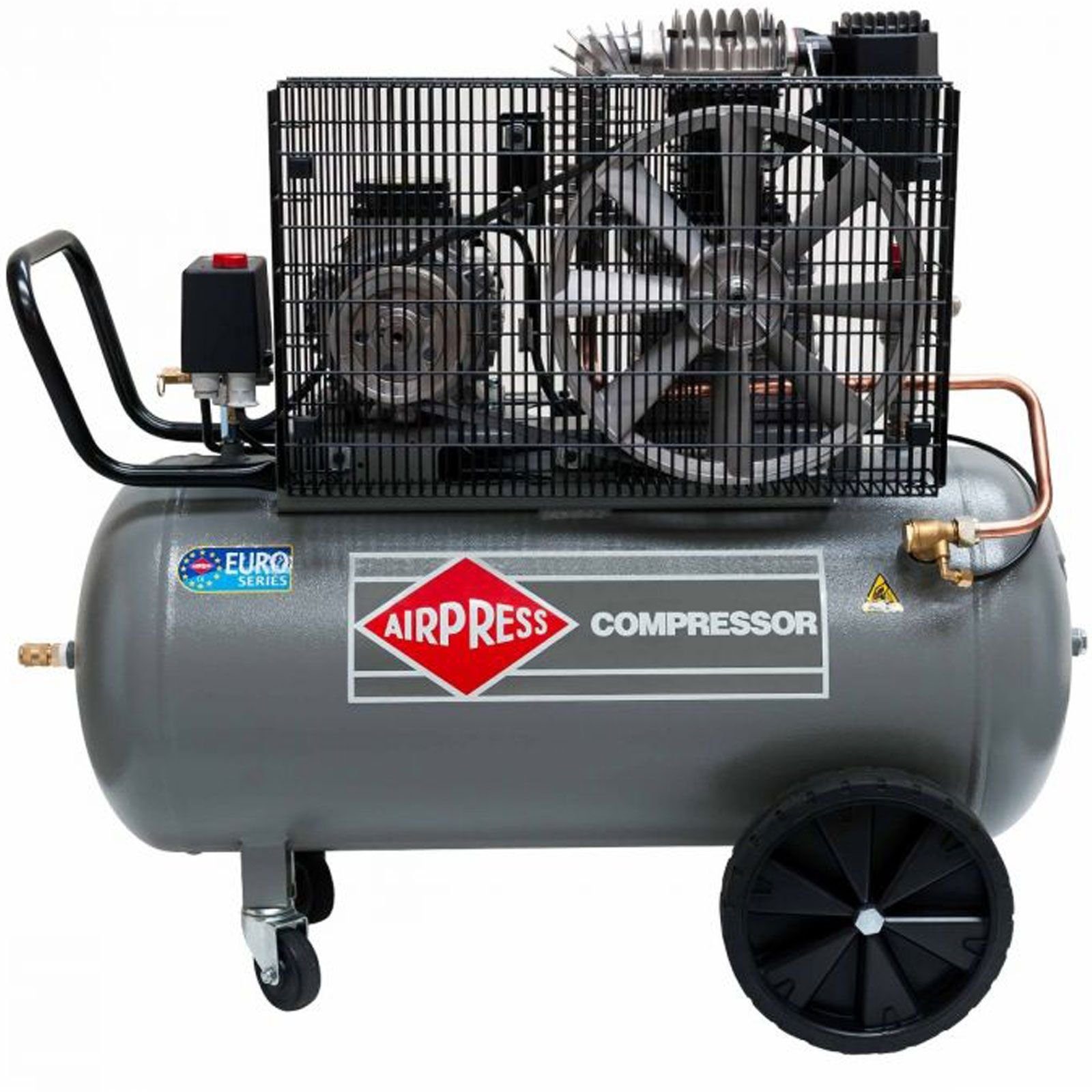 Airpress Kompressor Druckluft- Kompressor 3,0 PS 100 Liter 10 bar HK 425-100 Typ 360501, max. 10 bar, 100 l, 1 Stück