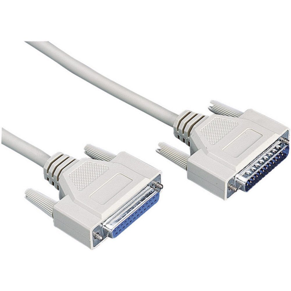 Digitus Seriell, Parallel Verlängerungskabel [1x D-SUB-Stecker 25pol. Konverterkabel