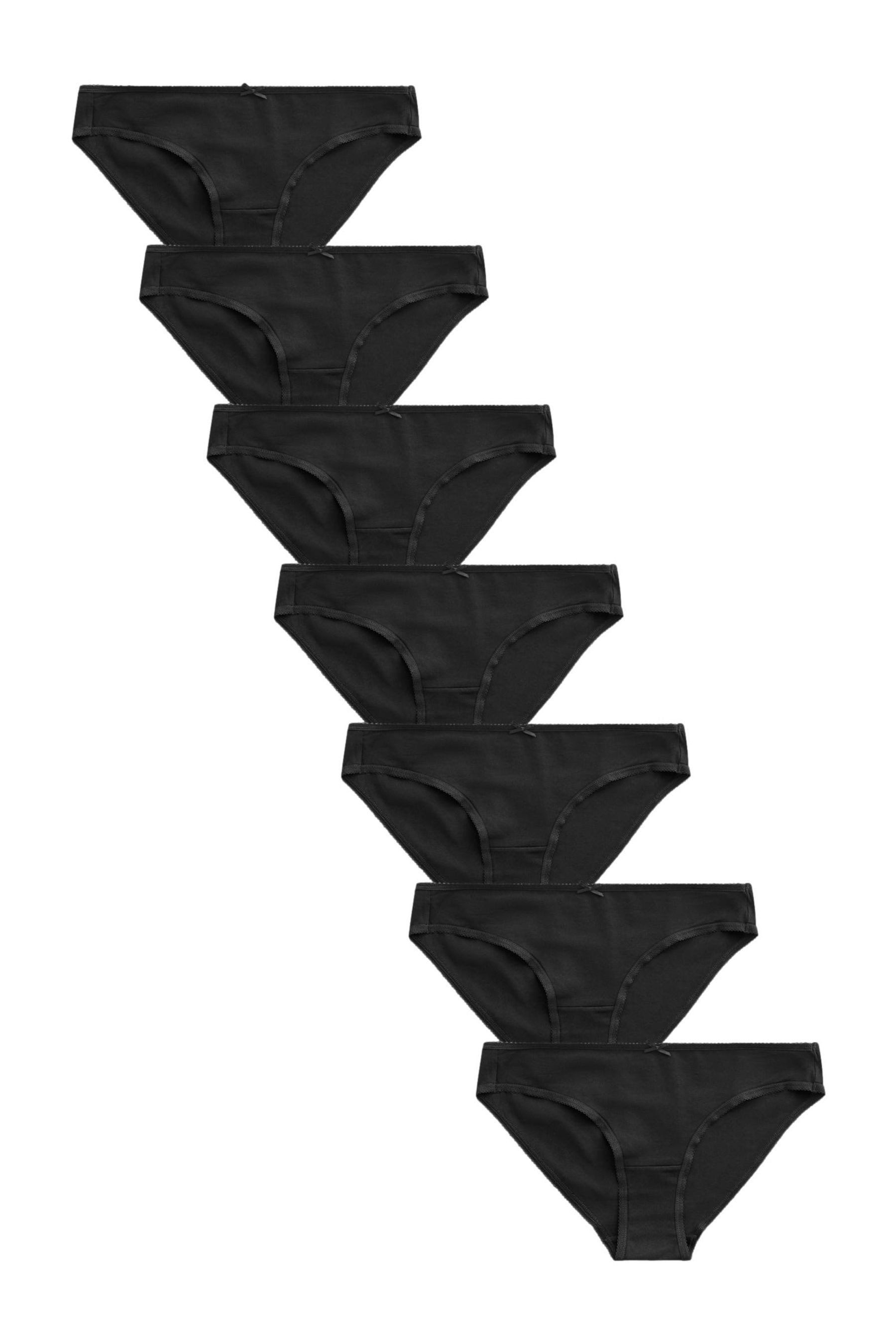Next Bikinislip Bikini-Slips mit hohem Baumwollanteil, 7er-Pack (7-St)