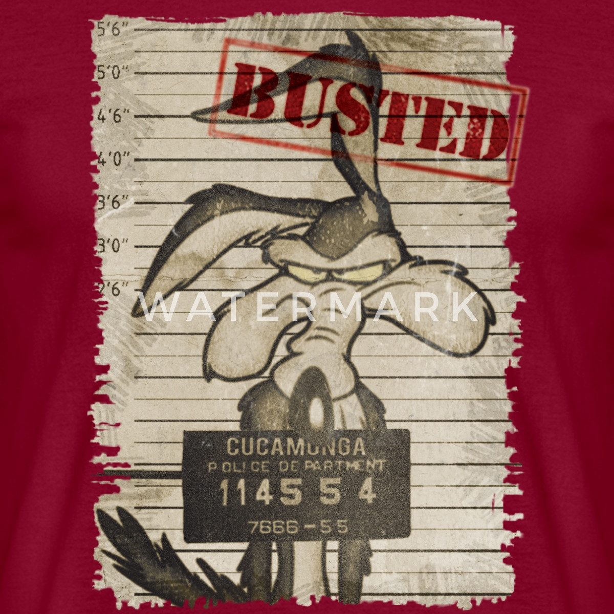 Spreadshirt T-Shirt Looney Tunes Wile E. günstig online kaufen