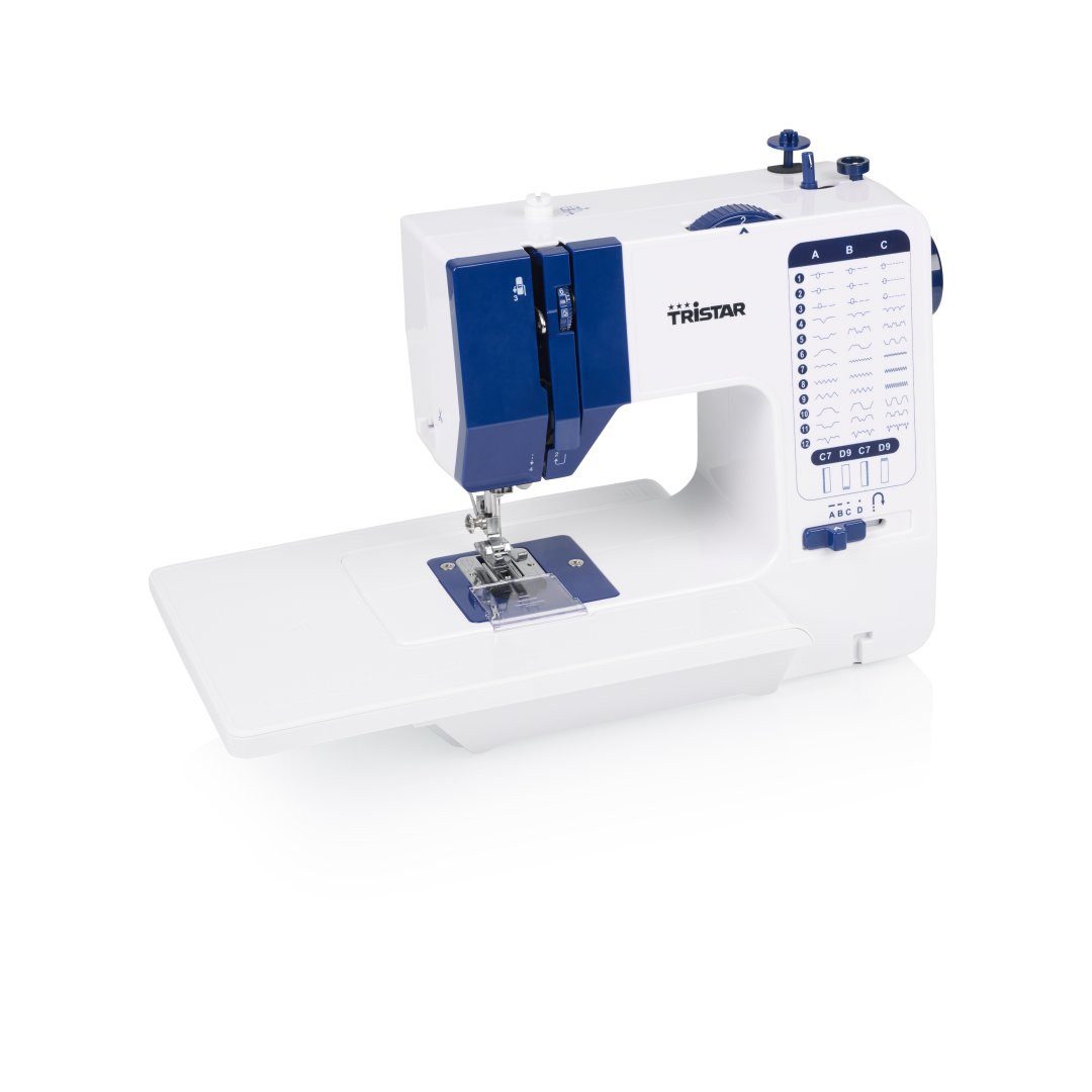 Tristar Nähmaschine Tristar SM-6005 Nähmaschine - 38 integrierte Muster - Abnehmbarer Tisc, 38 eingebaute Stichmuster - Abnehmbarer Tisch