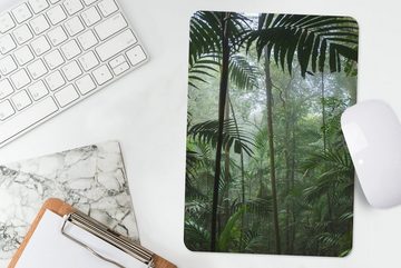 MuchoWow Mauspad Regenwald - Tropisch - Dschungel - Bäume - Pflanzen Pad (1-St), Mousepad Computer Mousepads - Maus Mat - Pad - Mausunterlage