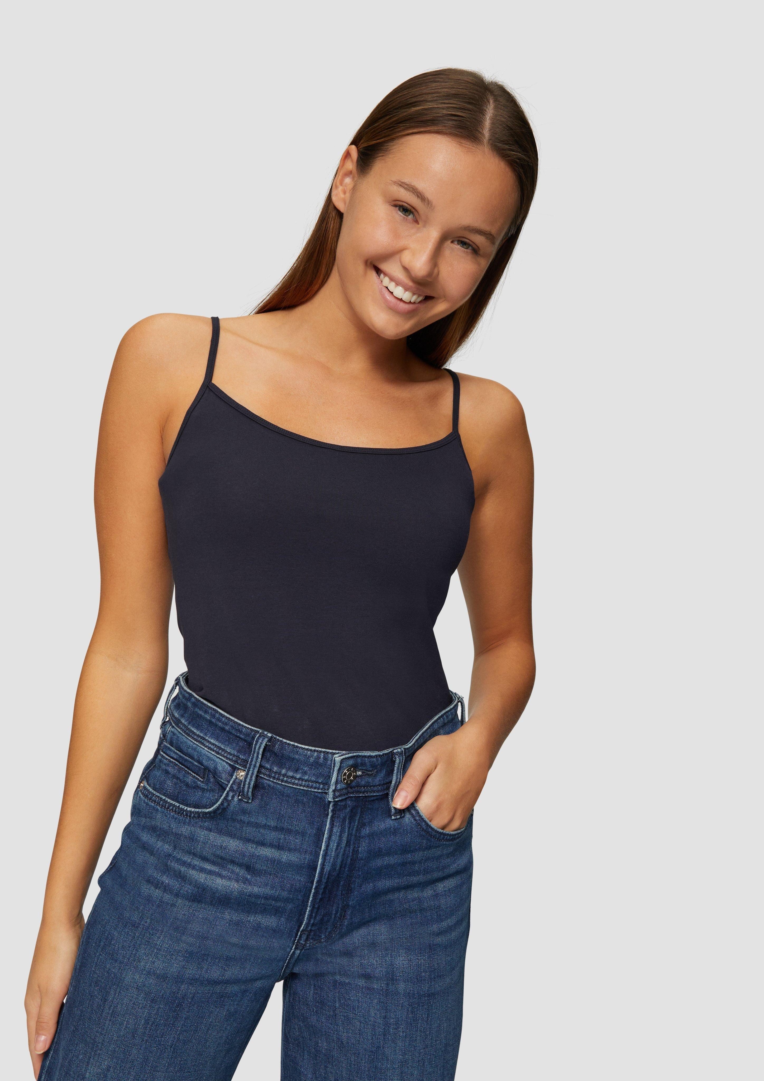s.Oliver Shirttop Spaghettiträger-Top günstig online kaufen