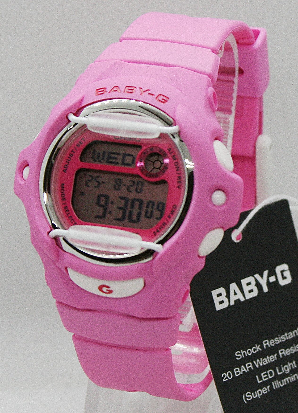 CASIO BABY-G Digitaluhr Casio Baby G Damenuhr BG-169CH-4ER, (1-tlg)