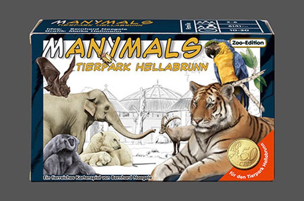 Pegasus Spiele Spiel Manimals - Tierpark Hellabrunn