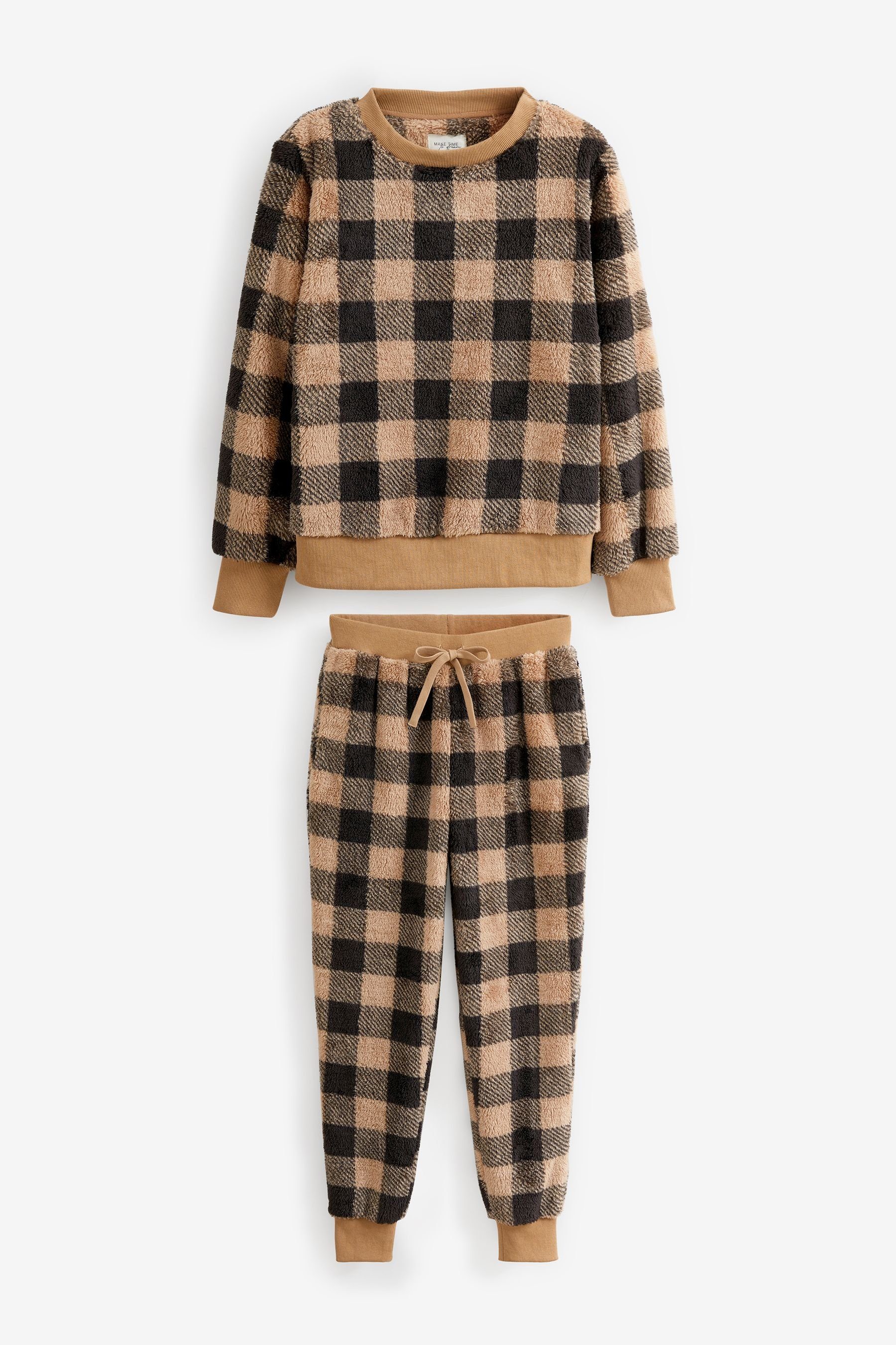 Next Pyjama Fleece-Pyjama für Damen (Familienkollektion) (2 tlg)