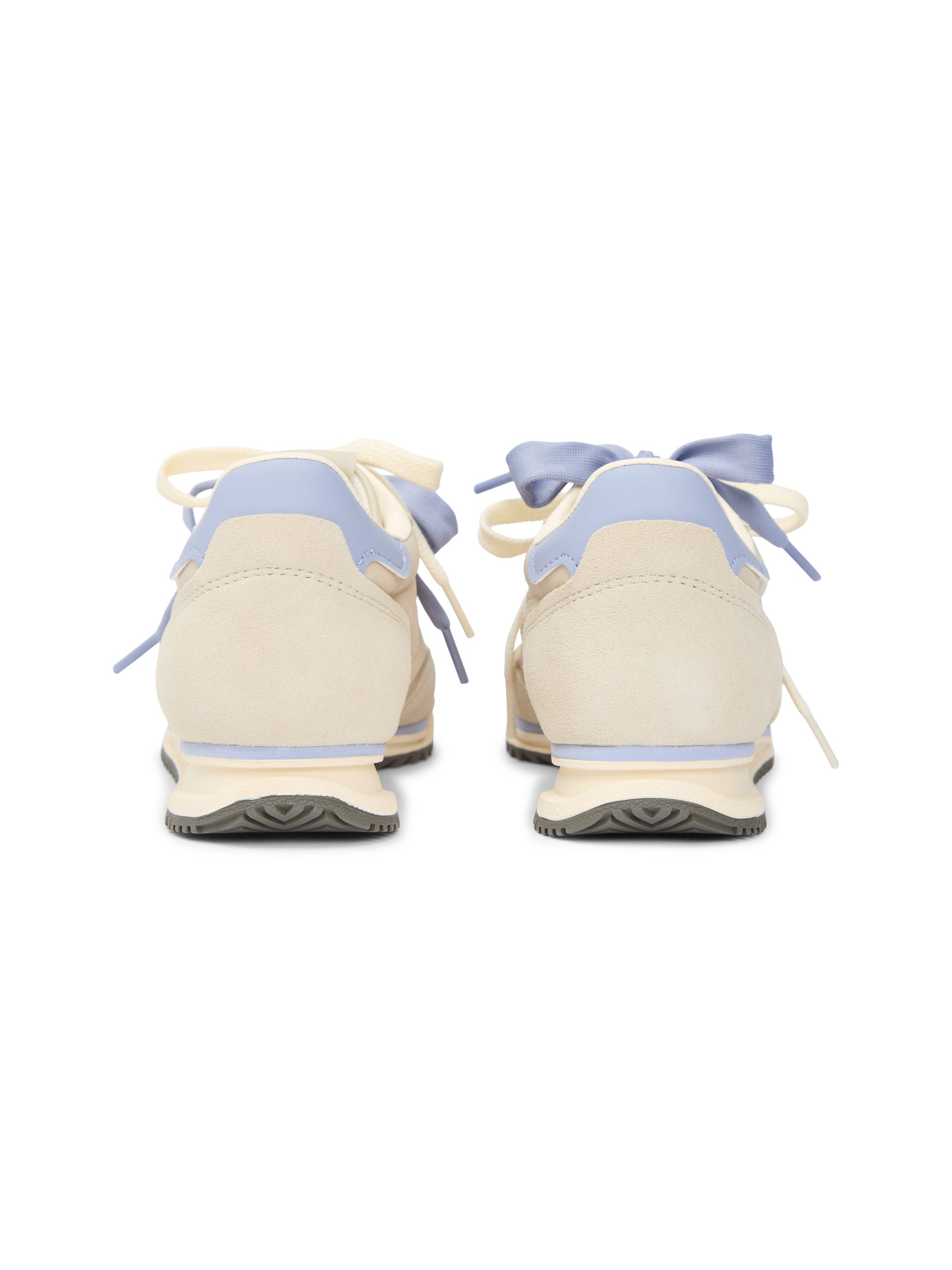 Tommy Jeans TJW LOW PROFILE RUNNER Keilsneaker, Freizeitschuh, Schnürschuh, Halbschuh mit Kontrastbesatz