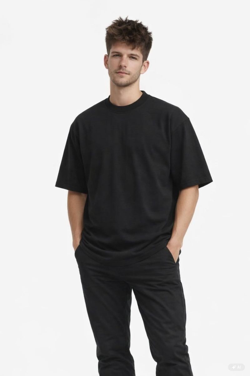 PAYPER T-Shirt PAYPER Herren oversized T-Shirt Streetwear Shirt Heavyweight Größe S bis XL / Lockerer Schnitt / Loose Fit T-Shirt